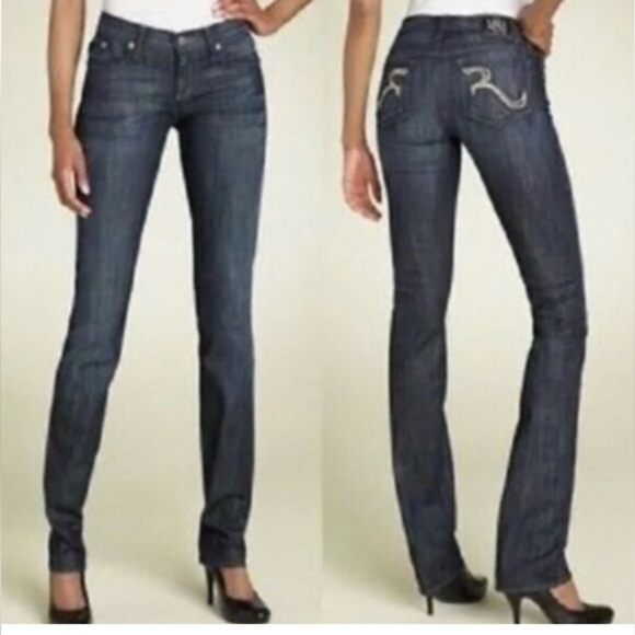 Rock & Republic new nwot kasandra jeans bootcut low rise flare - Picture 9 of 9